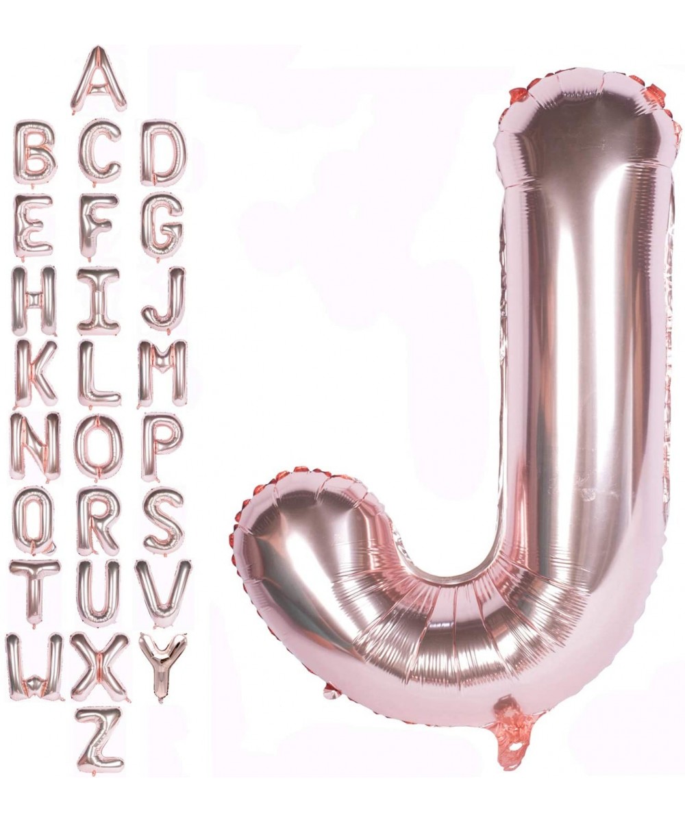 Rose Gold Letter Balloons 40 Inch Giant Jumbo Helium Foil Mylar- for Party Bridal Wedding Shower Anniversary Celebration Grad...