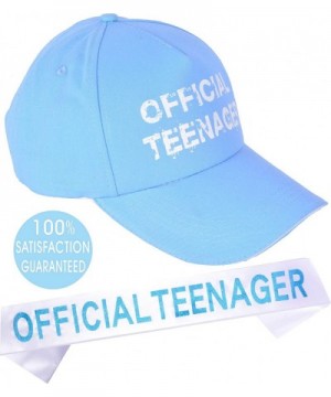 Official Teenager Trucker Hat for Boy- 13th Birthday Sash for Boy- 13th Birthday Boy- Official Teenager Birthday Gifts- 13th ...