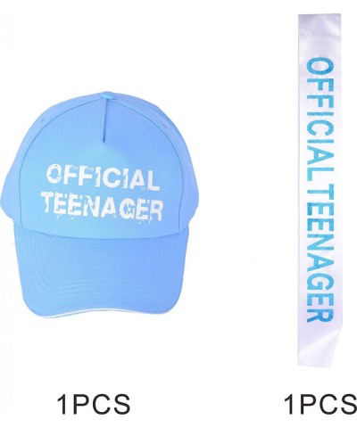 Official Teenager Trucker Hat for Boy- 13th Birthday Sash for Boy- 13th Birthday Boy- Official Teenager Birthday Gifts- 13th ...