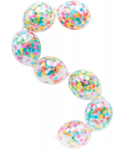 Linking Confetti Balloons- Solid- Rainbow Balloons- Party- Garland- Birthday Party Set- Balloon Decorations (Rainbow) - Rainb...