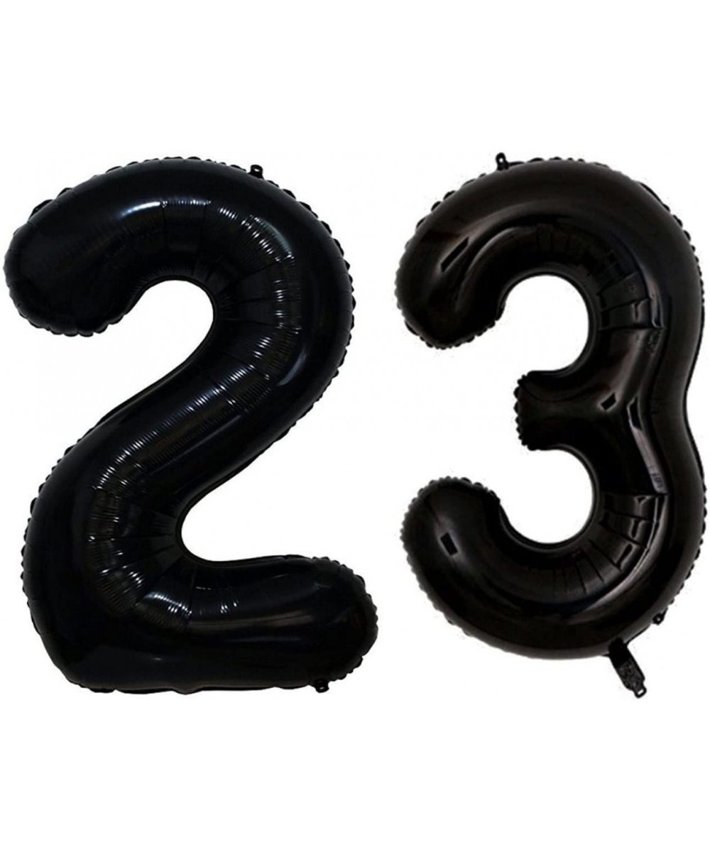 40 Inch Giant 23th Black Number Balloons-Birthday/Party balloons - Number 23 - CJ18DAEYIMH $9.20 Balloons