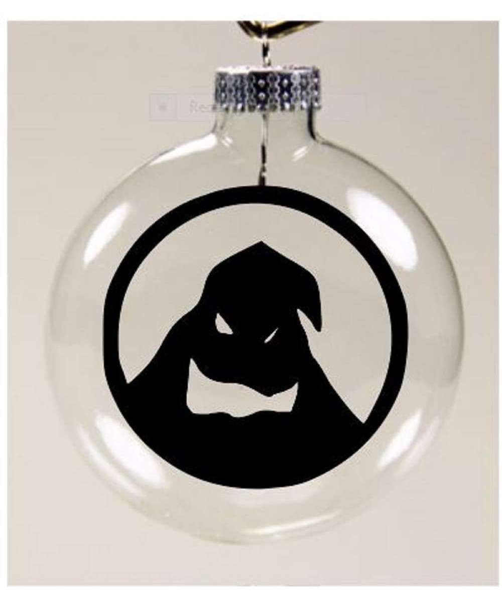 Oogy Boogy Nightmare Before Christmas Ornament Shatterproof Disc - CJ18CK4ZTZ6 $8.58 Ornaments