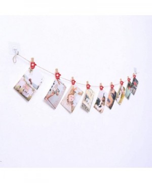 25pcs Mini Wooden Clips Christmas Gloves Decoration Clips Clothespins Christmas Photo Paper Clips Christmas Party Favors Supp...