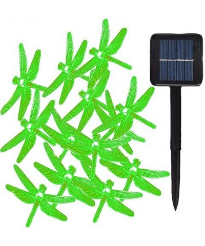 Solar Powered String Lights Waterproof-19.7ft 8 Modes 30LED Dragonfly Fairy Lights Decorative Lighting for Indoor/Outdoor Hom...