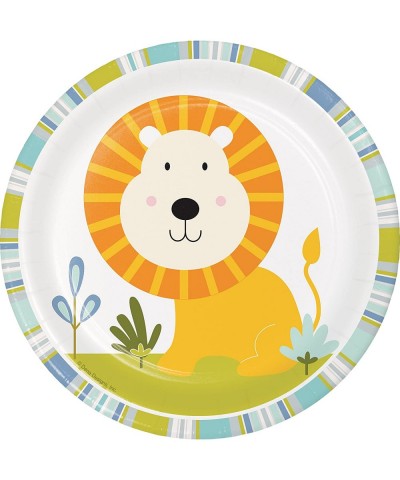 Happy Jungle Dessert Plates- Lion- 24 ct - CB180LX27IS $10.32 Tableware