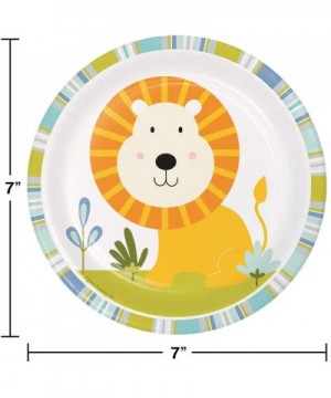 Happy Jungle Dessert Plates- Lion- 24 ct - CB180LX27IS $10.32 Tableware