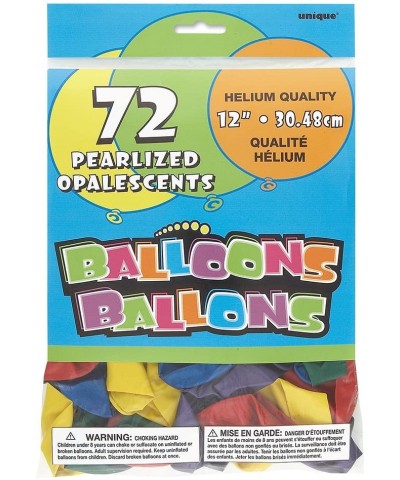 Decorations Pearlized Party Latex Balloons- 72 Ct- 12"- Assorted Color- 72ct - Assorted - CT1127M3PMV $6.70 Balloons