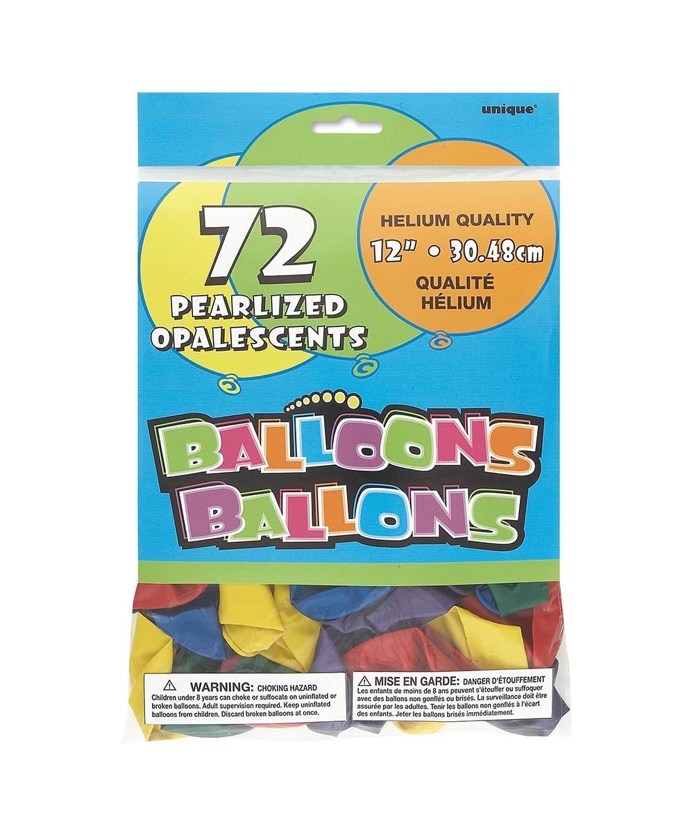 Decorations Pearlized Party Latex Balloons- 72 Ct- 12"- Assorted Color- 72ct - Assorted - CT1127M3PMV $6.70 Balloons