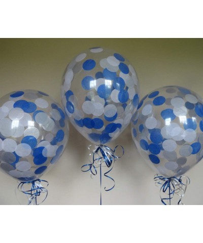 1 inch Tissue Paper Confetti 5000 pcs Circle Confetti Wedding & Birthday Party Decoration Royal Blue - Royal Blue - CD18UA8C4...