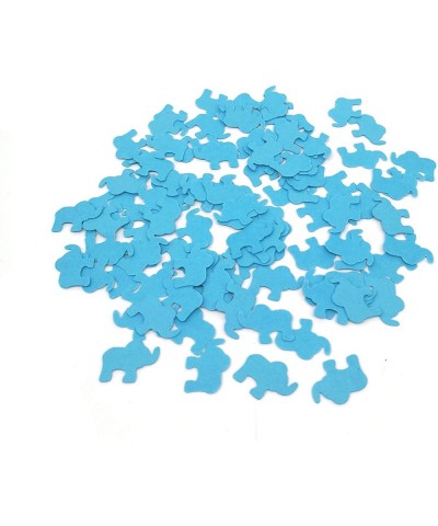 100 Blue Elephant Confetti for Baby Shower Birthday Party Decorations Elephant Table Party Confetti (1 Inch) - CR18WM06KXG $5...