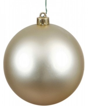 12" Champagne Matte Ball Ornament - Champagne - C711PRJUIYJ $41.82 Ornaments