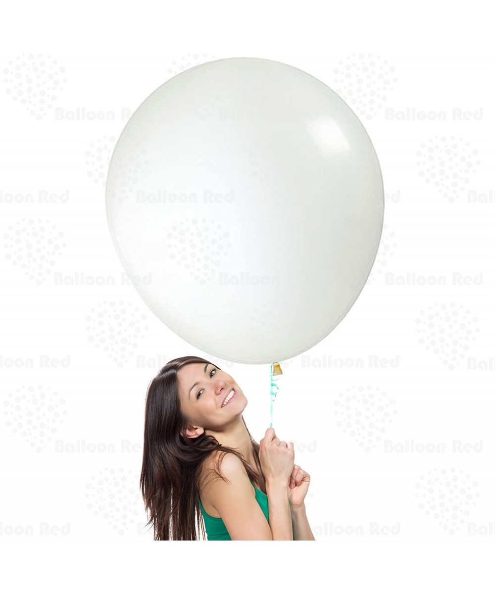 Clear 36 Inch Giant Latex Balloons 3 Pack Large Thickened Extra Strong Jumbo Big for Baby Shower Garland Wedding Photo Booth ...