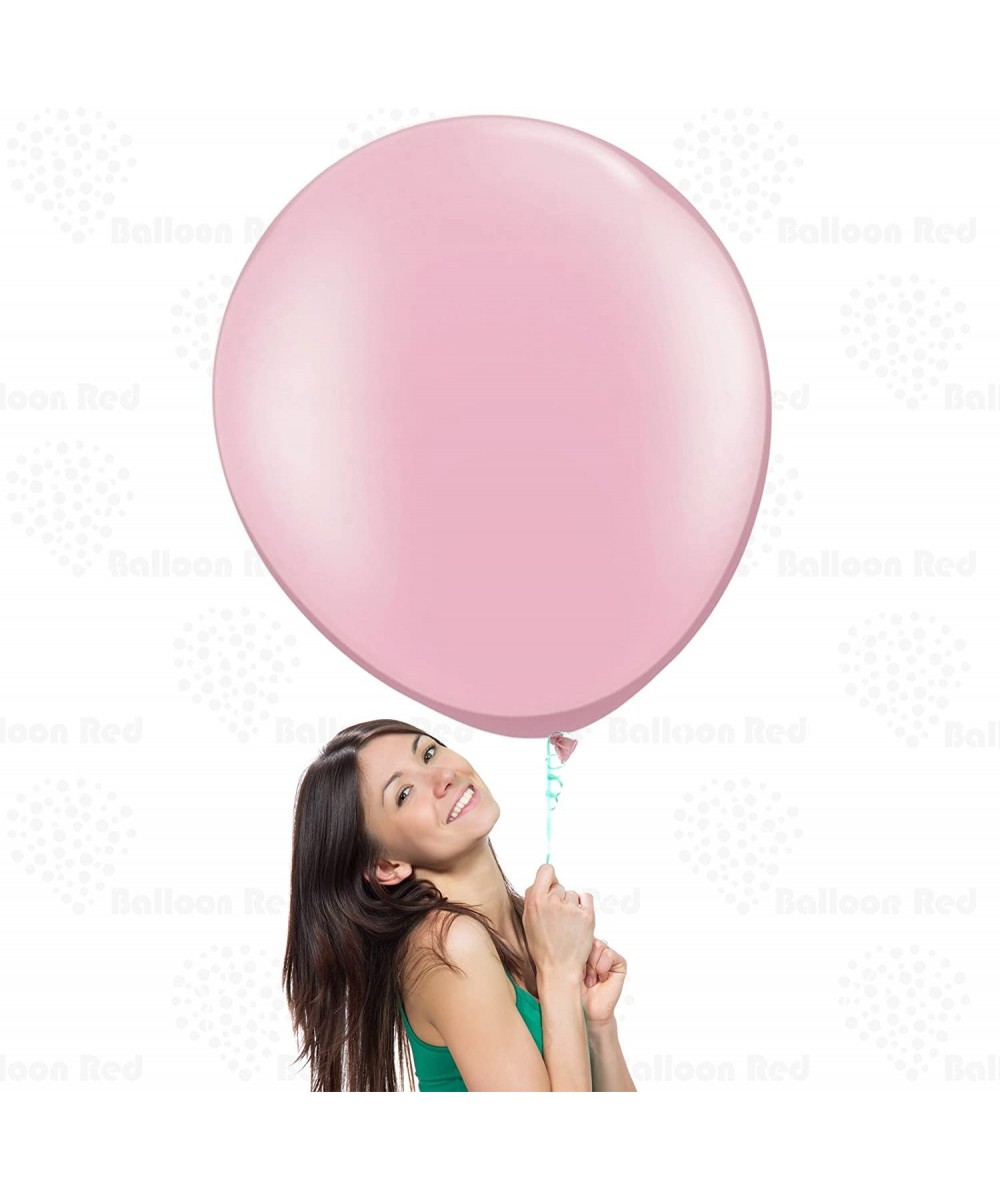Baby Pink 36 Inch Giant Latex Balloons 1 Pack Large Thickened Extra Strong Jumbo Big for Baby Shower Garland Wedding Photo Bo...