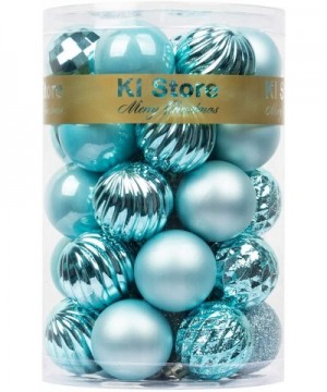 34ct Christmas Ball Ornaments Shatterproof Christmas Decorations Tree Balls for Holiday Wedding Party Decoration- Tree Orname...