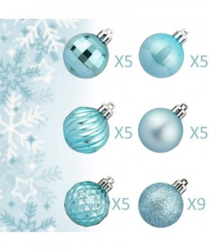 34ct Christmas Ball Ornaments Shatterproof Christmas Decorations Tree Balls for Holiday Wedding Party Decoration- Tree Orname...