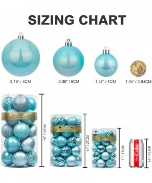 34ct Christmas Ball Ornaments Shatterproof Christmas Decorations Tree Balls for Holiday Wedding Party Decoration- Tree Orname...