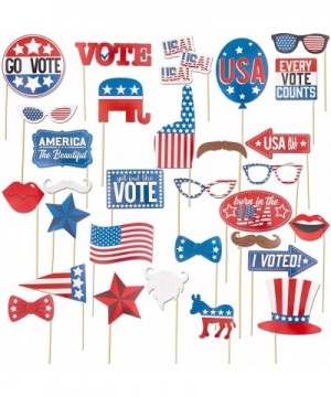 Election Day Party Photo Booth Prop Kit (30 Pieces) - CH18AA3U2YH $6.66 Photobooth Props