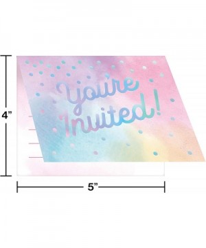 Party Invitation- 0.01x5x4inc- IRIDESCENT - CL18L4M2ASD $4.28 Invitations