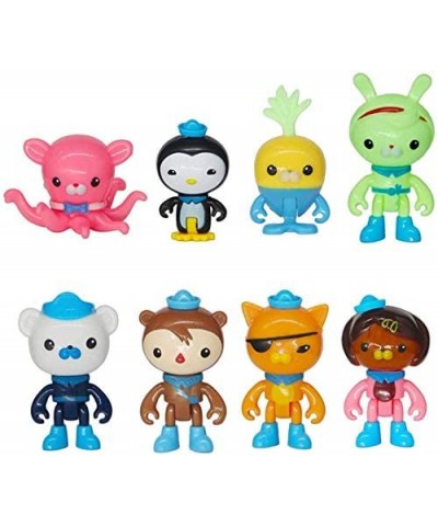 8 Pack Octonauts Cake Topper Figures Play Set 2" - 3" Peso Kwazii Captain Barnacles Crew Pack - CP19C6ZW3HM $6.87 Cake & Cupc...