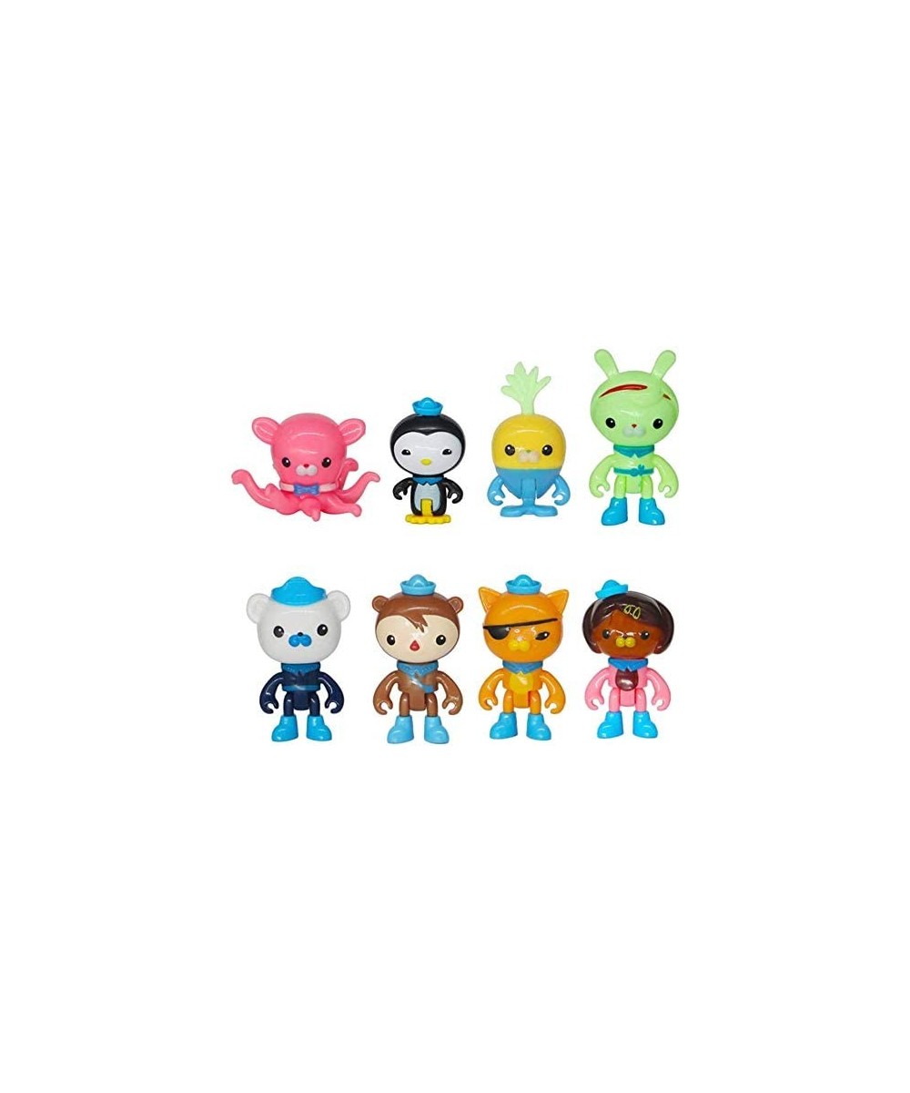 8 Pack Octonauts Cake Topper Figures Play Set 2" - 3" Peso Kwazii Captain Barnacles Crew Pack - CP19C6ZW3HM $6.87 Cake & Cupc...