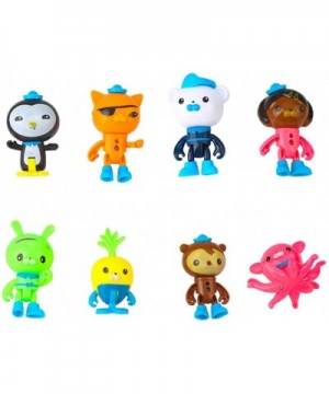 8 Pack Octonauts Cake Topper Figures Play Set 2" - 3" Peso Kwazii Captain Barnacles Crew Pack - CP19C6ZW3HM $6.87 Cake & Cupc...