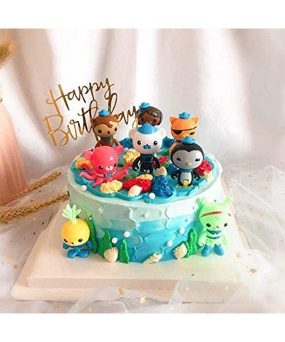 8 Pack Octonauts Cake Topper Figures Play Set 2" - 3" Peso Kwazii Captain Barnacles Crew Pack - CP19C6ZW3HM $6.87 Cake & Cupc...