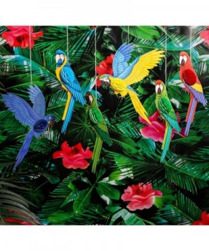 6-Pack Tropical Birds Parrot Honeycomb Paper Cutouts Hanging Party Ceiling Decorations - CQ18LK7AS5H $5.96 Banners & Garlands