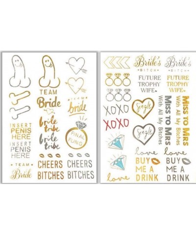 bachelorette party tattoos-bridesmaids tattoos-team bride-temporal tattoos- bridal party tattoos for fun - CK18ZR33QWL $6.61 ...