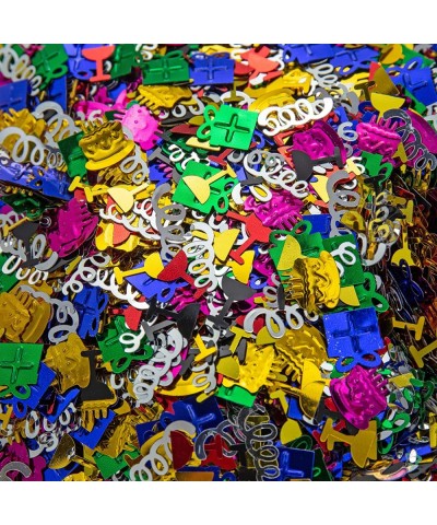 Plastic Multi-Shaped Confetti for Night Party Table Scatter Decorations- 5 Oz. (Birthday) - Birthday - C318ZO9L7EW $6.52 Conf...