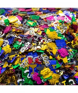 Plastic Multi-Shaped Confetti for Night Party Table Scatter Decorations- 5 Oz. (Birthday) - Birthday - C318ZO9L7EW $6.52 Conf...