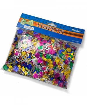 Plastic Multi-Shaped Confetti for Night Party Table Scatter Decorations- 5 Oz. (Birthday) - Birthday - C318ZO9L7EW $6.52 Conf...