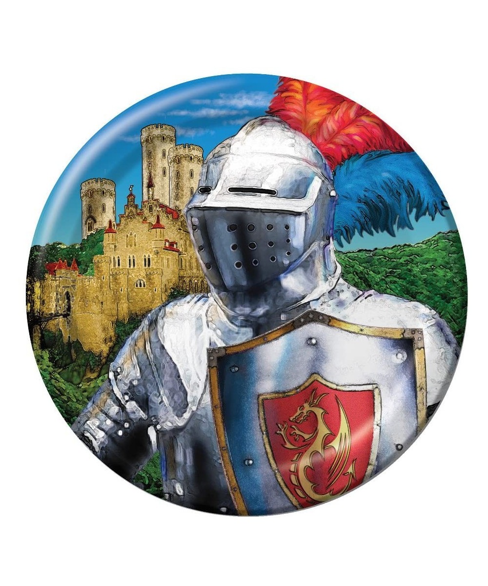 Valiant Knight 8 Count Paper Lunch Plates - CU1131NFF7N $6.70 Party Tableware