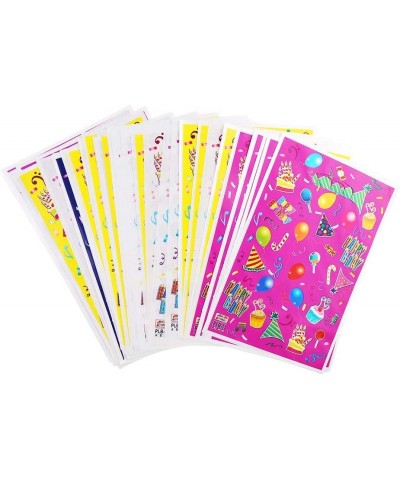 48 Pcs Plastic Birthday Party Favor Bags- Gift Goody Treat Bags for Kids Party. - CR18YEIHNGK $4.99 Party Favors