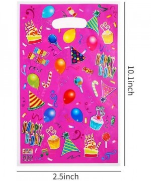 48 Pcs Plastic Birthday Party Favor Bags- Gift Goody Treat Bags for Kids Party. - CR18YEIHNGK $4.99 Party Favors