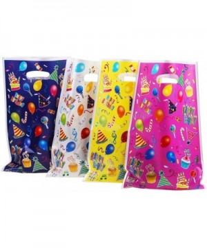 48 Pcs Plastic Birthday Party Favor Bags- Gift Goody Treat Bags for Kids Party. - CR18YEIHNGK $4.99 Party Favors