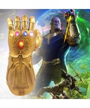 Infinity Gauntlet for Kids with Fixed Infinity Gem Stones Electronic Fist Halloween Cosplay Props (Fixed Gem Kid Size) - CM19...