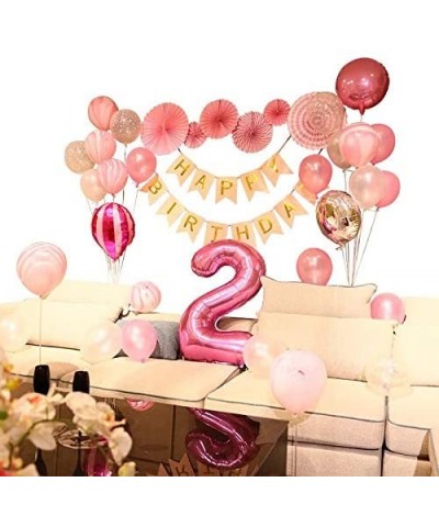 Pink Number 2 Balloon- 40 Inch - CG18H7NAG3H $7.39 Balloons