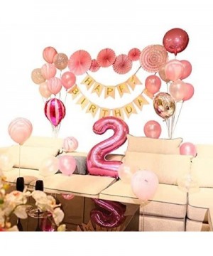 Pink Number 2 Balloon- 40 Inch - CG18H7NAG3H $7.39 Balloons