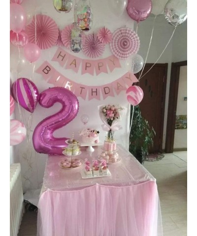 Pink Number 2 Balloon- 40 Inch - CG18H7NAG3H $7.39 Balloons