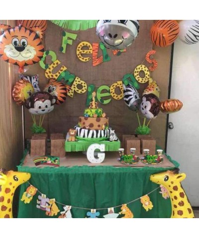 Zoo Jungle Animal Party Supplies - Serves 18 Guest Includes Party Plates- Spoons- Forks- Cups- Napkins Party Pack Perfect for...