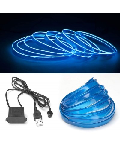 USB Neon LED Light-Emitting electroluminescence line/El line Output Power for Automotive Interior Decoration DC 5V (5M/16FT- ...