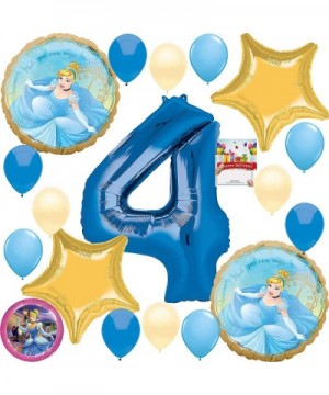 Cinderella Party Supplies Princess Decoration Balloon Bundle 4th Birthday - CI18ZN3DKDD $14.91 Balloons