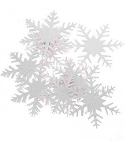 12 Pcs/Set White Paper Snowflake Pendant 3D Garland Wedding New Year Decor Christmas Tree Room Door Decoration - CB18YR4OHSQ ...