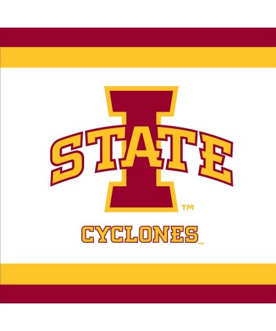 Iowa State Beverage Napkin- 5-Inch- Multicolor - C512955R90V $5.42 Party Tableware