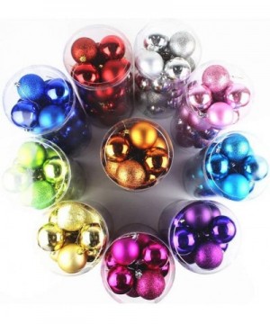 24 Pcs Christmas Ball Ornaments Shatterproof Christmas Decorations Tree Balls for Holiday Wedding Party Decoration- 24 Counts...