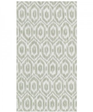 Amala Ikat Paper Guest Towel Napkins in Grey- Pack of 15 - Gray - CS18NO235SR $11.84 Tableware