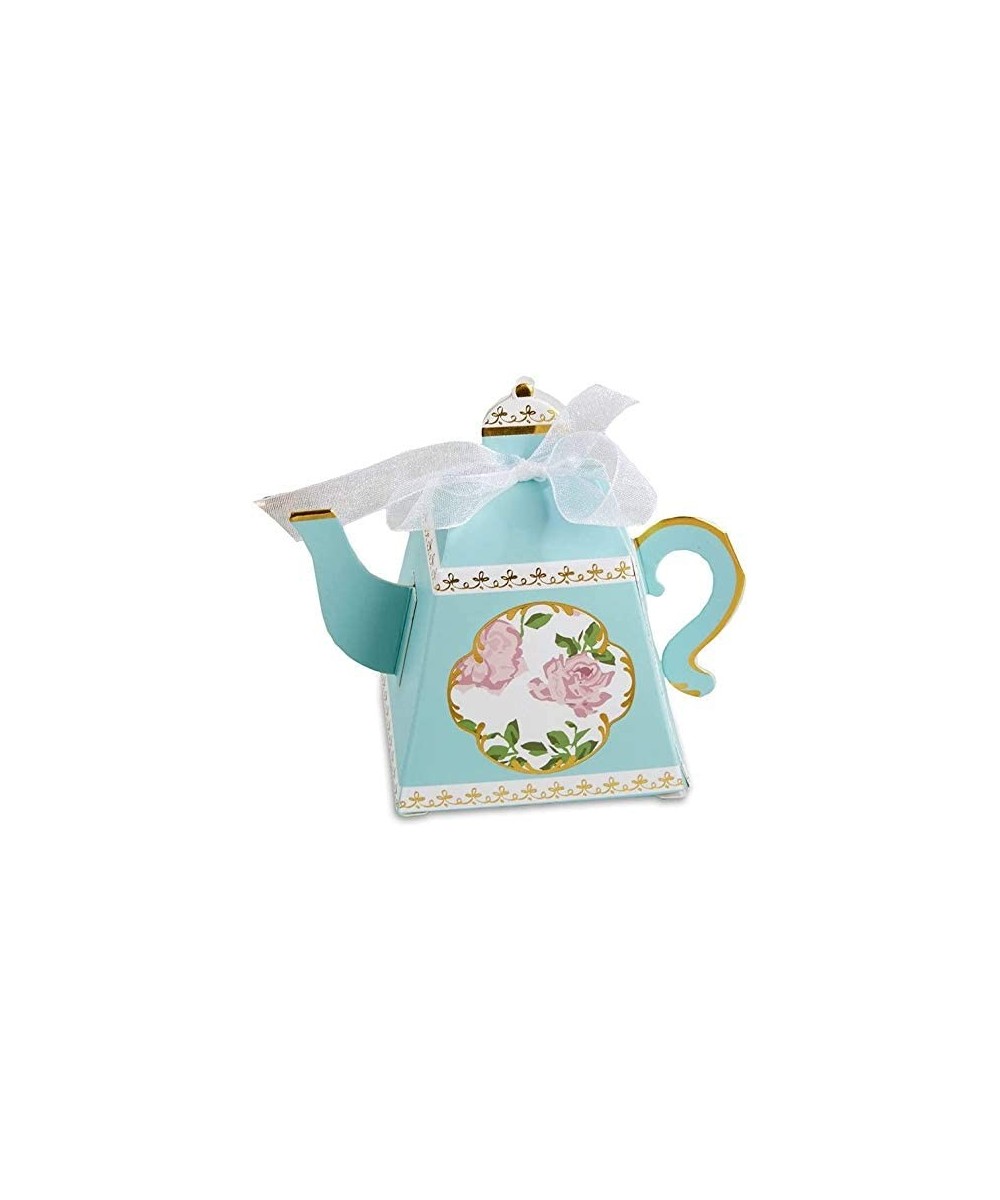 Teapot Tea Party Favor Box- 24 Pcs Candy Boxes Creative Paper Gift Boxes- Tea Time Whimsy Collection- Wedding Favor- Perfect ...