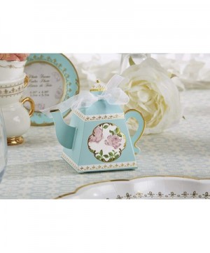 Teapot Tea Party Favor Box- 24 Pcs Candy Boxes Creative Paper Gift Boxes- Tea Time Whimsy Collection- Wedding Favor- Perfect ...