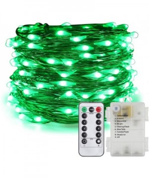 Battery Operated Fairy Lights- Waterproof 8 Modes 100 LED String Lights 33 ft Copper Wire Twinkle Firefly Lights with Remote ...