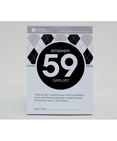 100-day Countdown to Retirement Tear Off Calendar - C111HTF0EO3 $14.61 Advent Calendars
